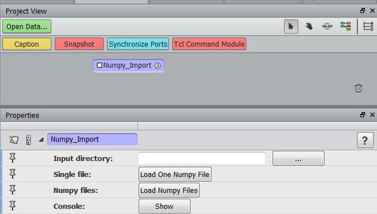 Load a Numpy array into PerGeos-Amira-Avizo using the Python API